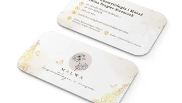 kosmetyczka wizytówki