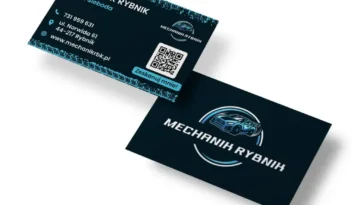 wizytówki mechanik